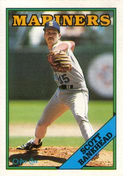 1988 O-Pee-Chee Baseball Cards 246     Scott Bankhead